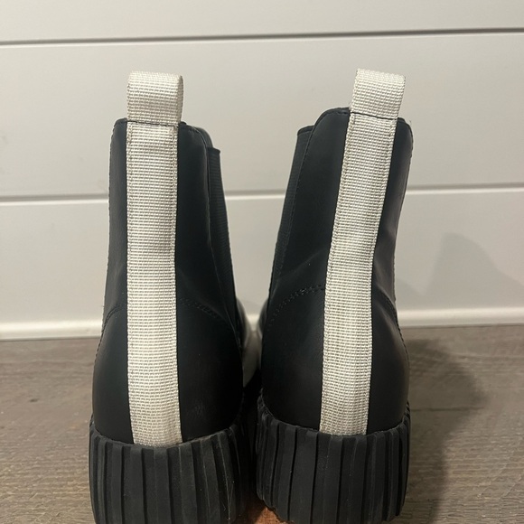 MIA Alexander Black and White Platform Ankle Boots Size 6 - Picture 5 of 7